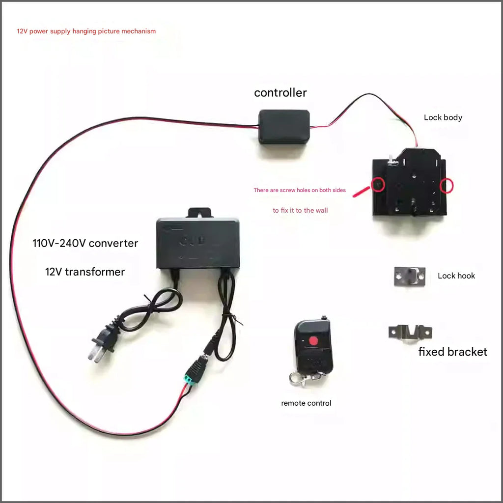 Falling Painting Mechanism
