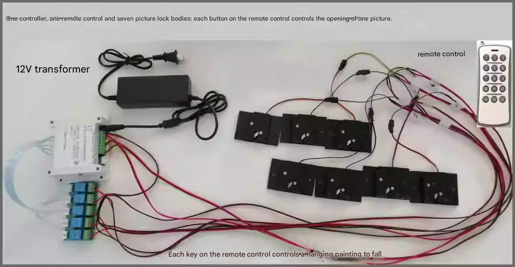 Falling Painting Mechanism