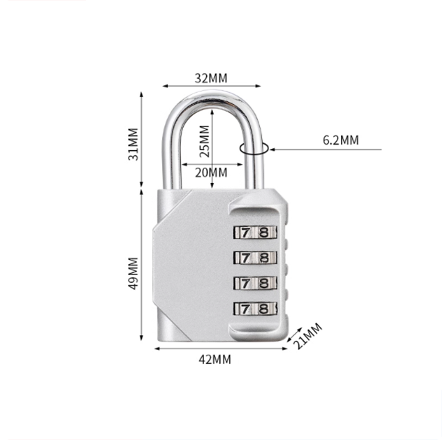 Combination Lock, Padlock, Escape Room Props