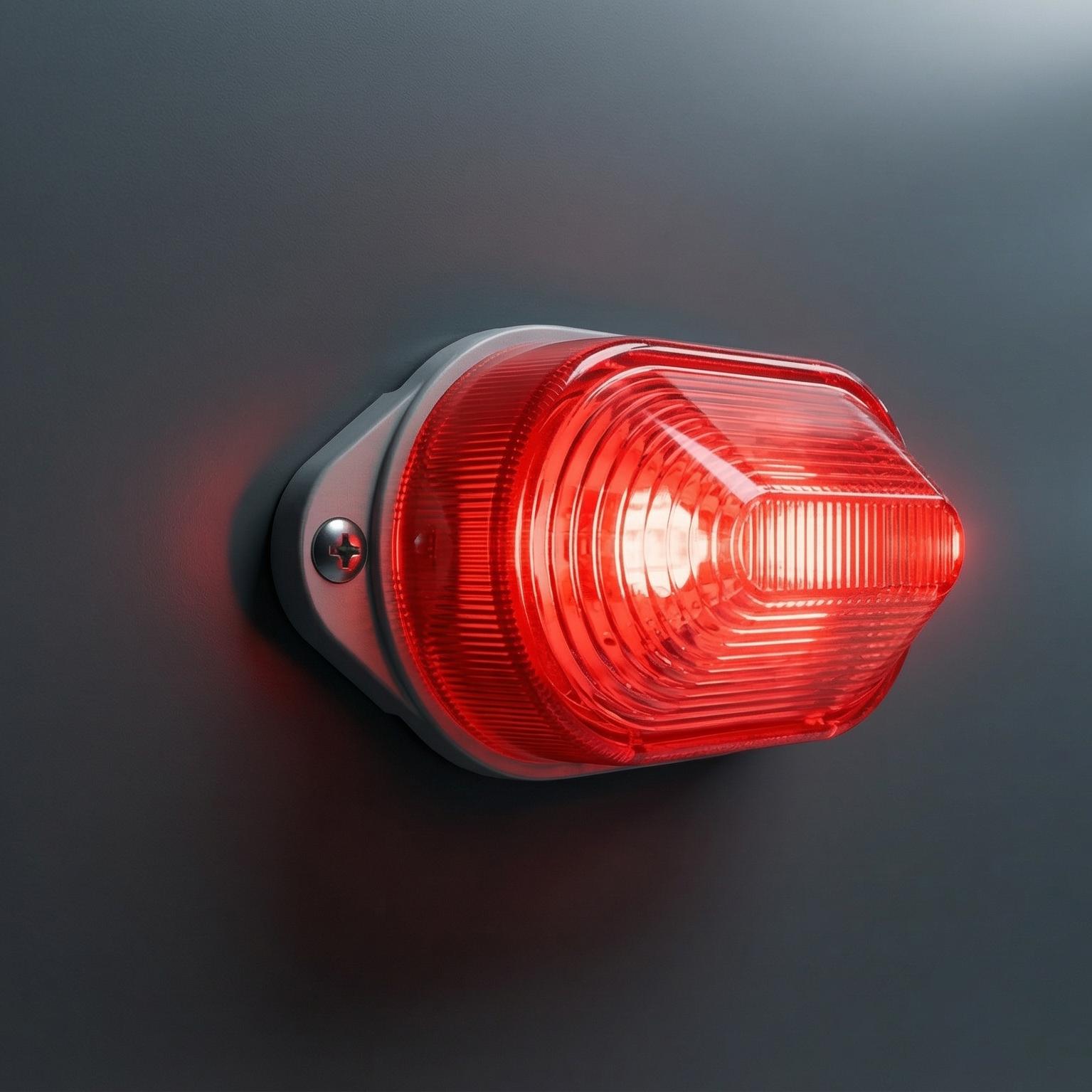 Industrial Alarm Light (12V) - Silent & Audible Modes for Escape Rooms(BE102)