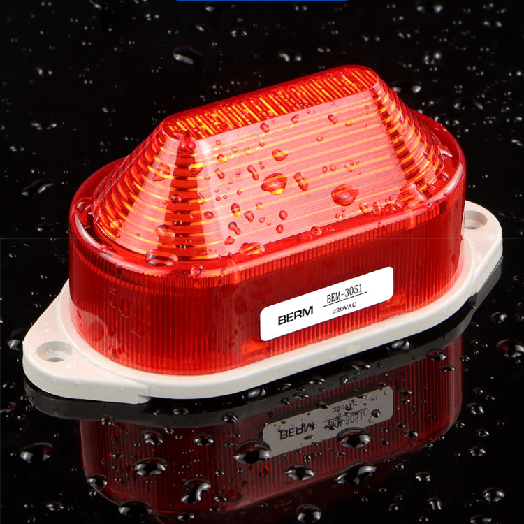 Industrial Alarm Light (12V) - Silent & Audible Modes for Escape Rooms(BE102)