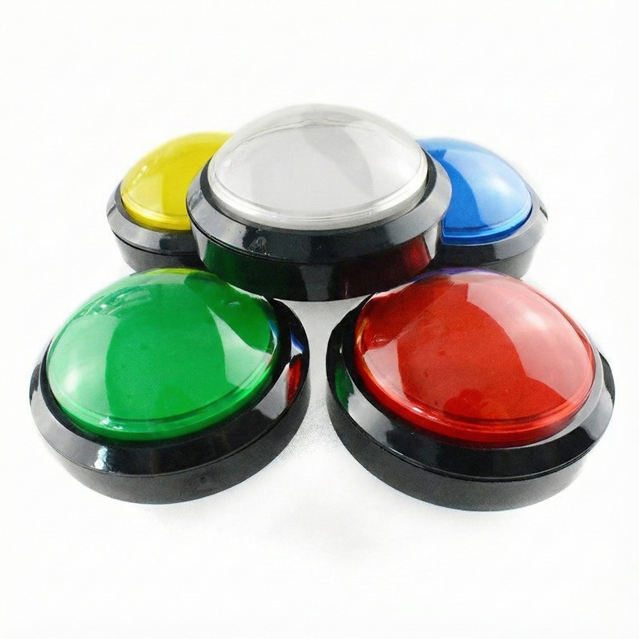 100mm Round Illuminated Push Button Switch - Momentary (BE105)