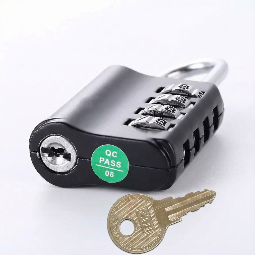 Anti-Reset 4-Digit Padlock with Manager Key (Code Recovery Function) for Escape Rooms(BE108)