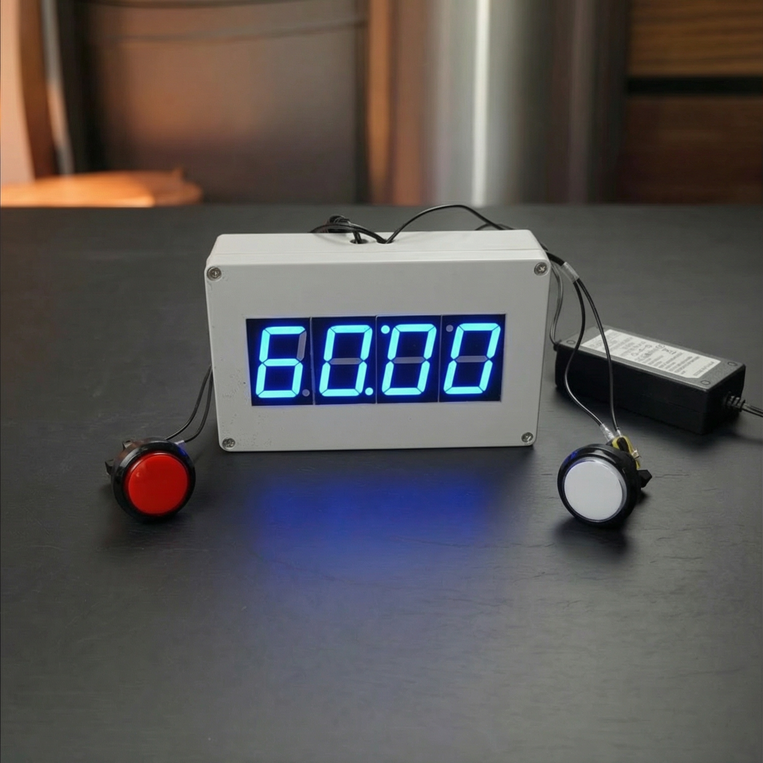 Programmable Countdown Timer Prop - LED "Doomsday" Clock(DM111)