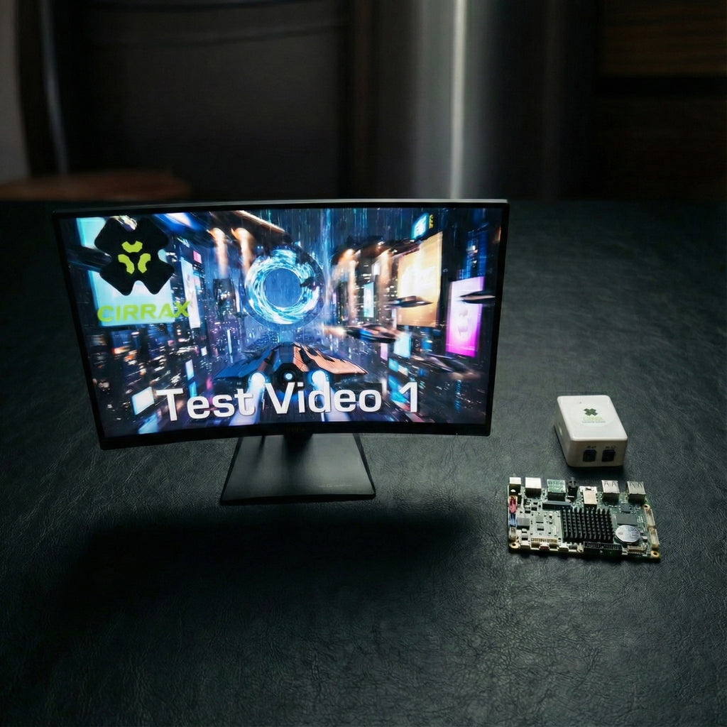 Escape Room Video Player Controller - Button Triggered Media Prop(DM112)