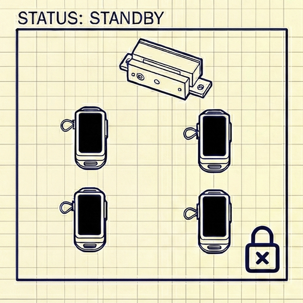 RFID Object Placement Prop (Daisy-Chain & Programmable)(DM116)