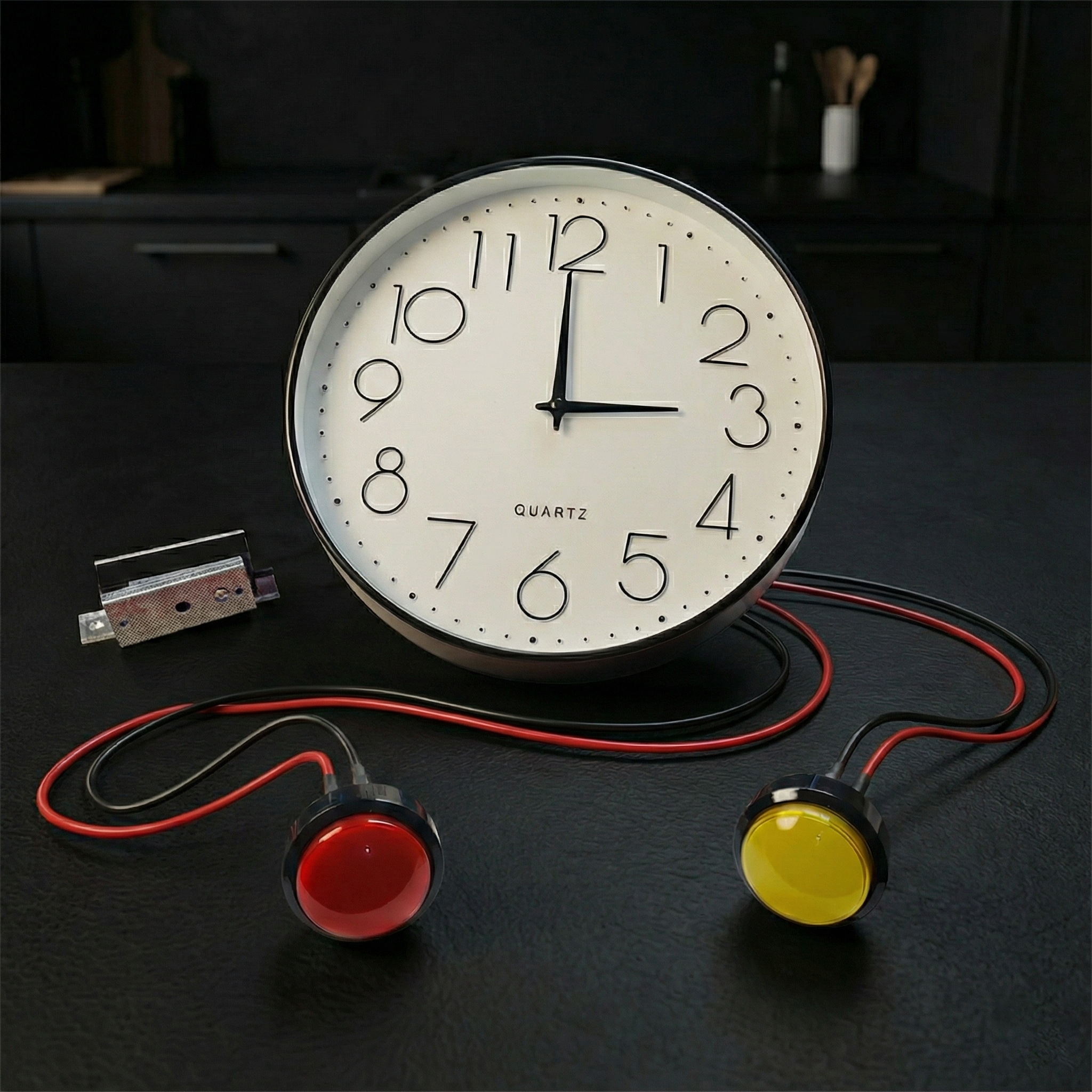 Escape Room Prop Clock Puzzle - Set Time to Unlock(DM105)